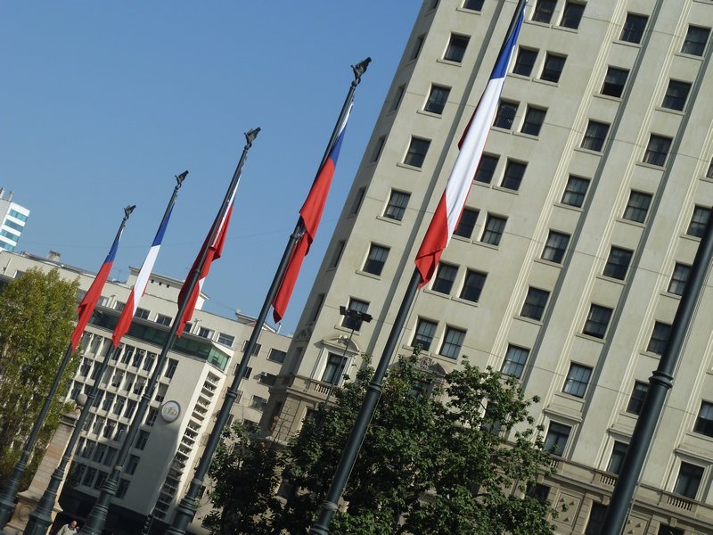 Chile flags