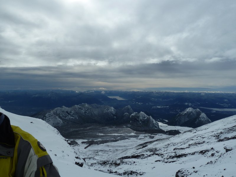 Pams climb of active Volcano Villarrica, Pucon, Chile (19)