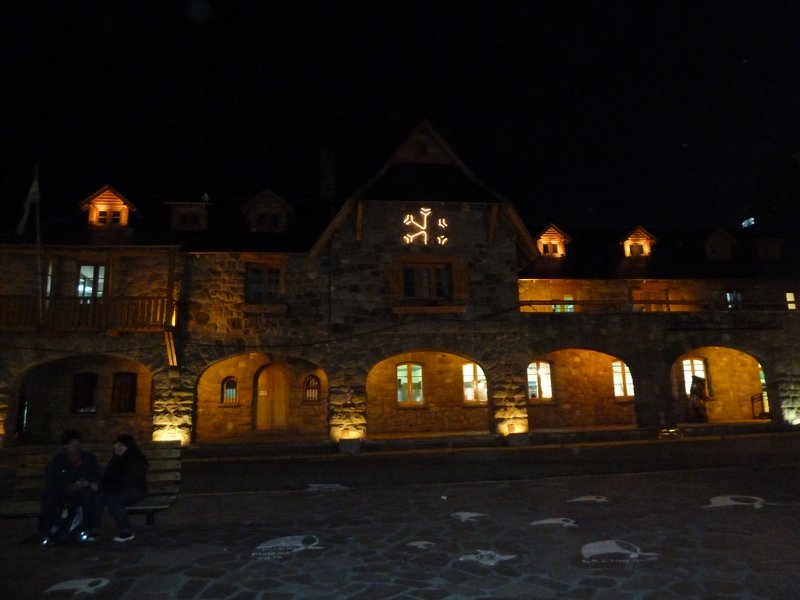 Bariloche town centre at night (3)