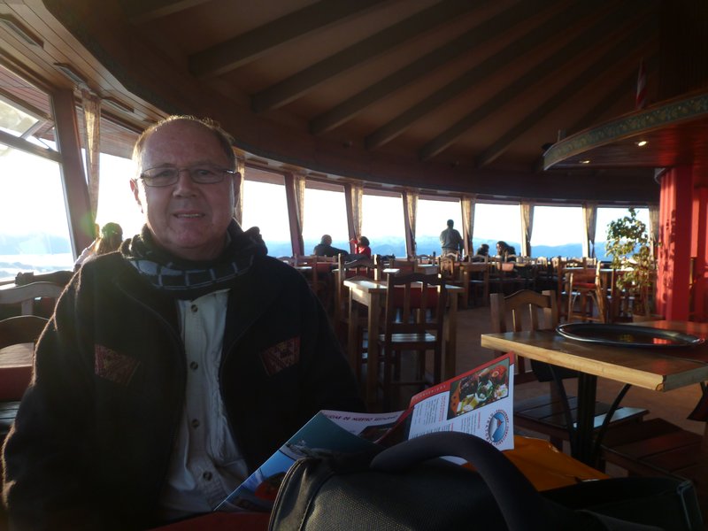 Cerro Otto visit Tom in revolving restaurant