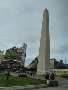 Obelisco in Av 9 De Julio