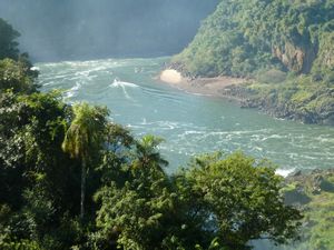 Iguazu River and San Martin Island