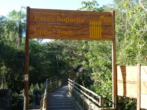 Iguazu Falls Argentina - Upper Trail entry