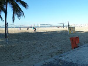 Cocacabana Beach Rio - beach volleyball