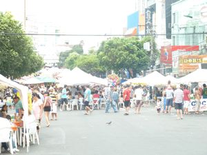 Sunday street fair in Manaus