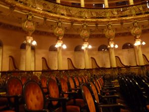 Teatro Amazonas - Opera House in Manaus - chairs made from jacaranda wood