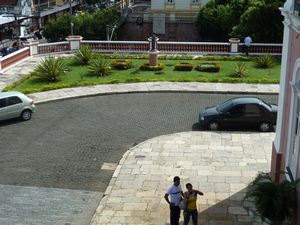Theatro Amazonas - Opera House in Manaus - pavers made with tyre so wheels of carriages of late-comers would not disturb performance