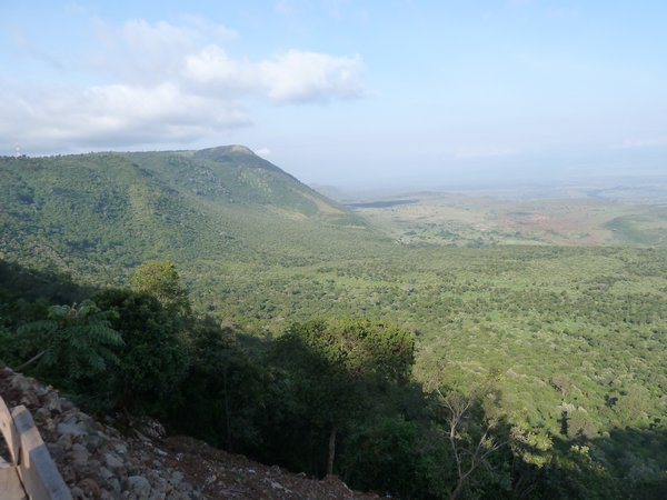 Rift Valley on way to Maasi Mara National Reserve