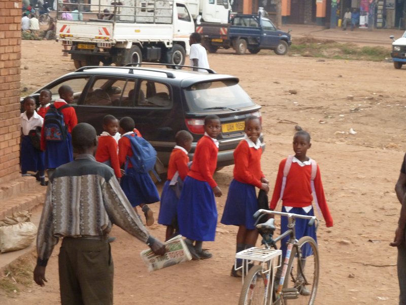 School girls at Kabale Uganda