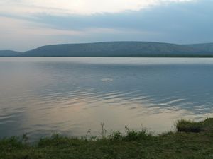 Lake Mburo 27 July sunset and Hippo(48)