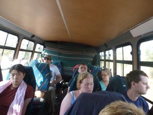 Our group on the bus