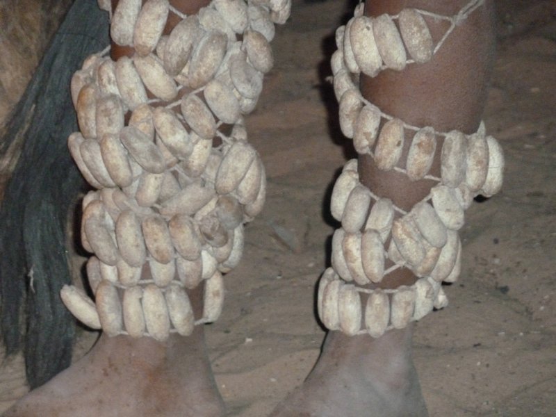 Kalahari San Bushmen Coccoons used as rattles