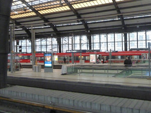 One of Berlins train stations