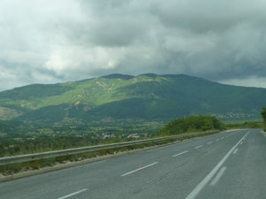 Road from Ohrid to Greece border (9)
