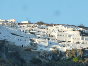 Oia from the boat before sunset (7)