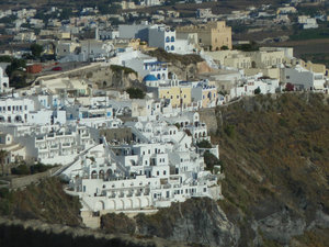 View of Oia from Blue Noon restaurant Imerovigli Santorini (18)