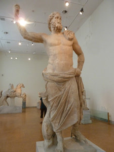 Statue of Poseidon 125 BC National Archaeological Museum Athens