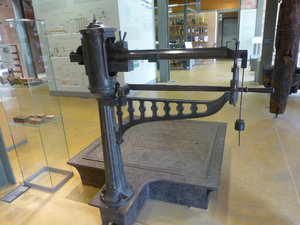 Scales used to weigh olive oil which was a big part of the economy - Copy