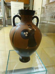 Showing the Transporting Olive Oil at the Museum Sparti Greece (4) - Copy