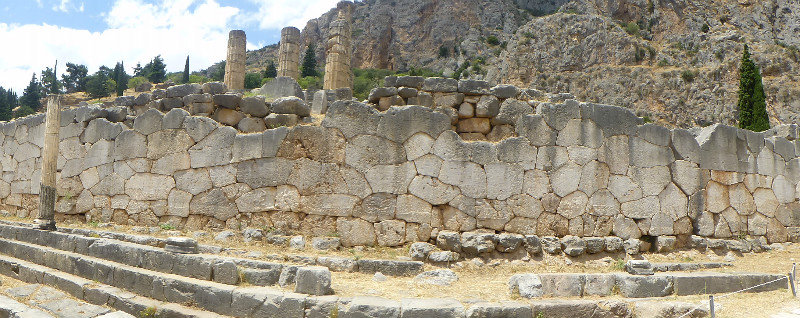Athenian Stoa at Delphi Greece (6)