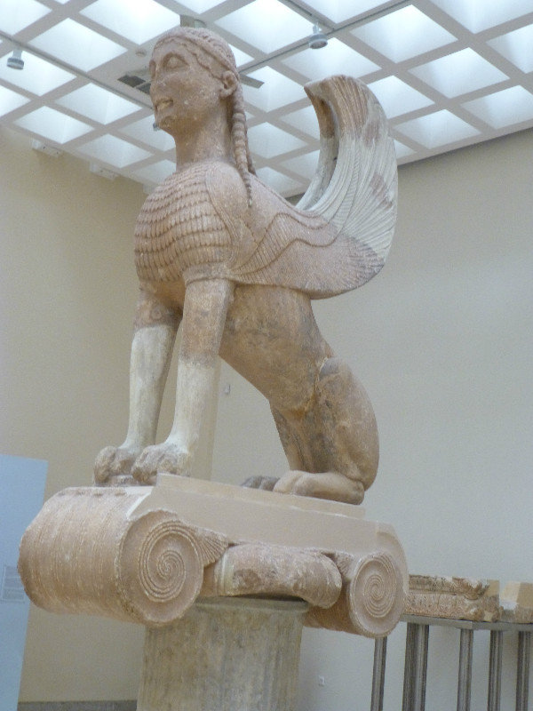 Sphinx in Delphi Museum Greece (33)