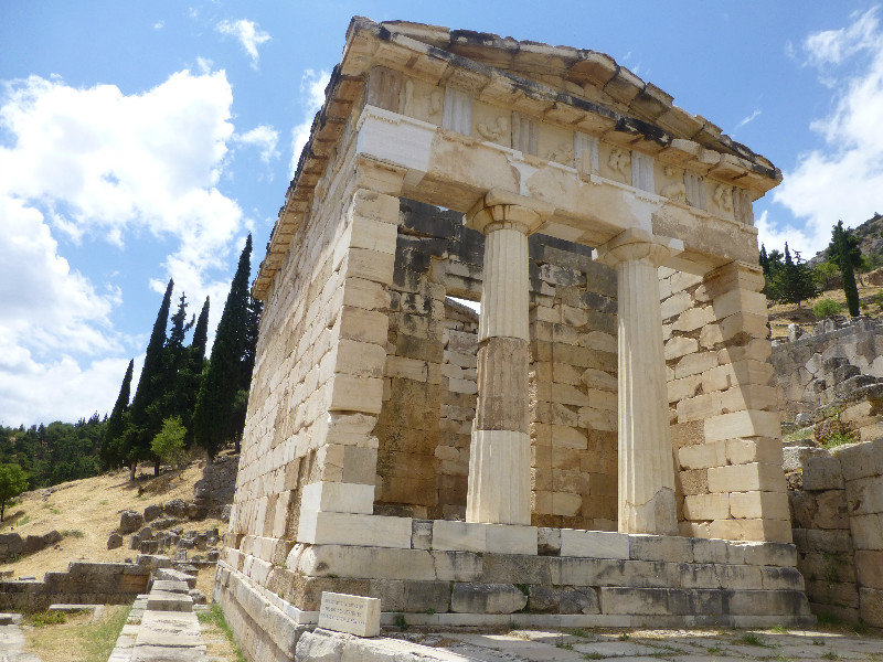 Treasury of Delphi Greece (5)