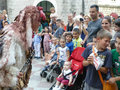 The chicken show at Kotor Montenegro (3)