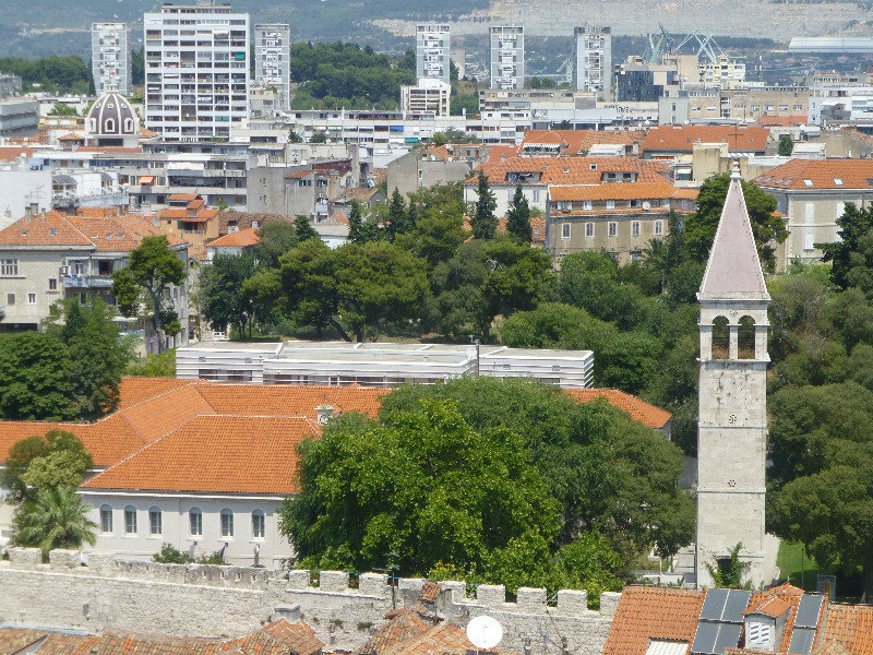 View of Split from Bell Tower Croatia (11)