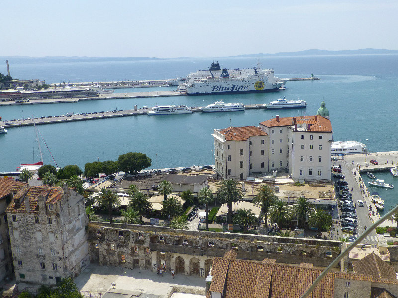 View of Split from Bell Tower Croatia (14)