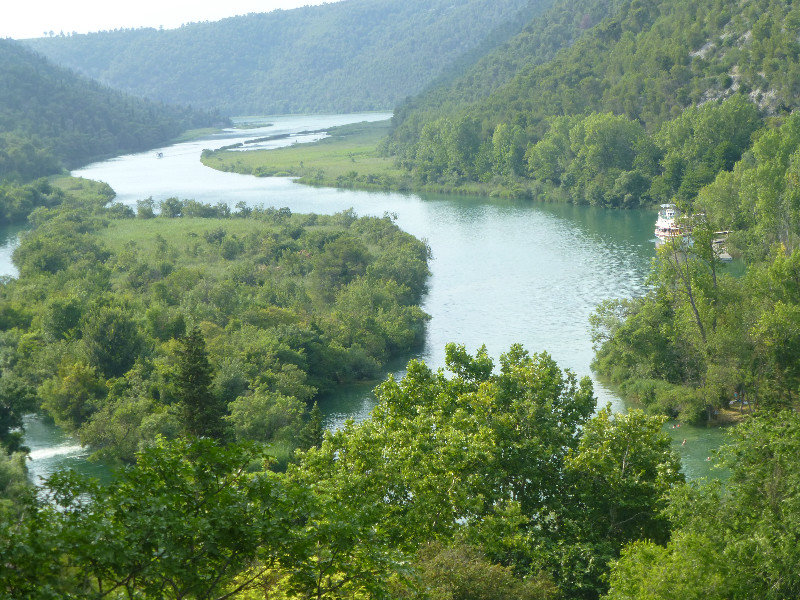 Krka Travertines in the National Park near Sibenik Croatia (5)