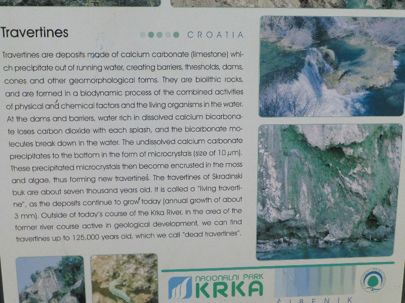 Krka Travertines in the National Park near Sibenik Croatia (104)