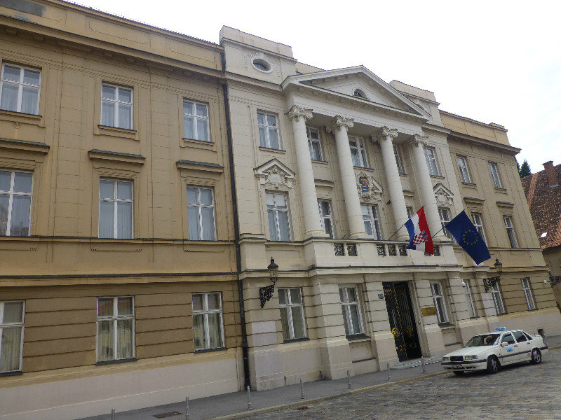 Parliament House in Zagreb Croatia (3)