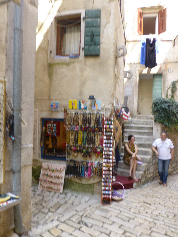 Check out the bracelets and other jewelery at Rovinj on Istria Peninsula Croatia
