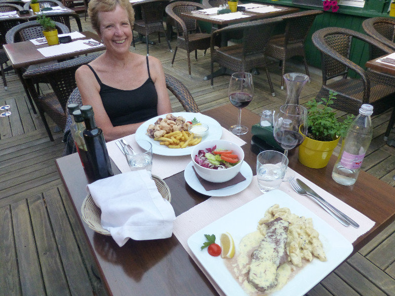 Dinner at the Ljubljana Resort Camp Site