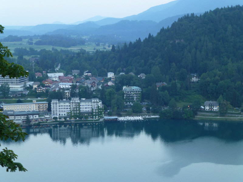 View of Bled from Castle (1)