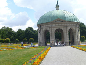 Palace Gardens Munich Germany