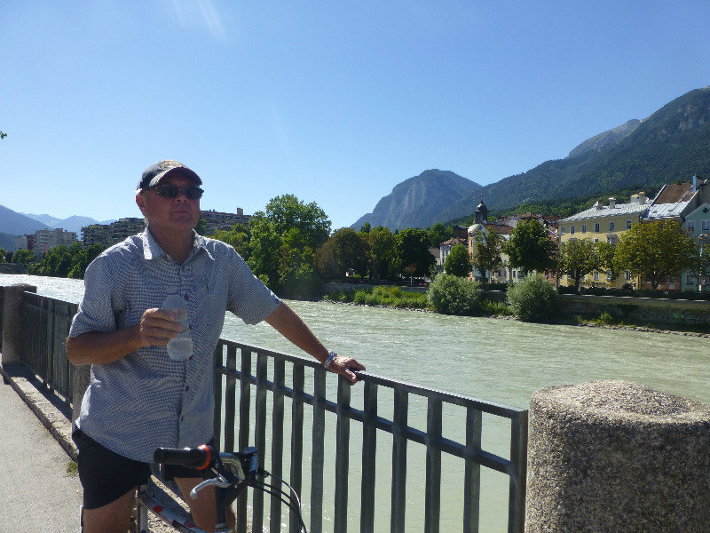 Time for some water in hot Innsbruck Austria 1 Aug 2013