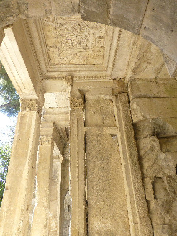 Temple de Diane in Nimes southern France (4)
