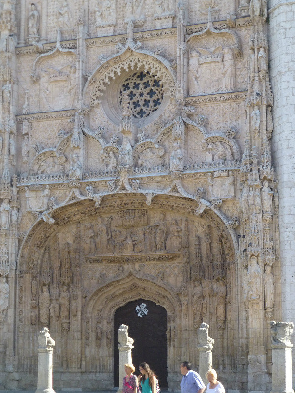 Plateresque style cathedral in Salamanca central Spain 18 Aug 2013 (3)