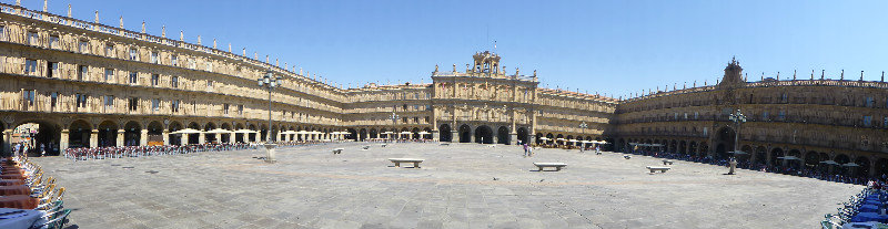 Plaza Mayor in Salamanca central Spain 18 Aug 2013 (20)