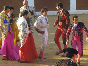 Bull Fight at Guijuelo central Spain 18 Aug 2013 (2)