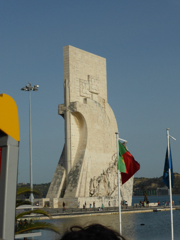 Monument to the Discoveries at Belem near Lisboa Portugal 22Aug (2)