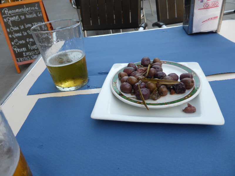 A great start to the meal in Saville Spain 25 Aug 2013