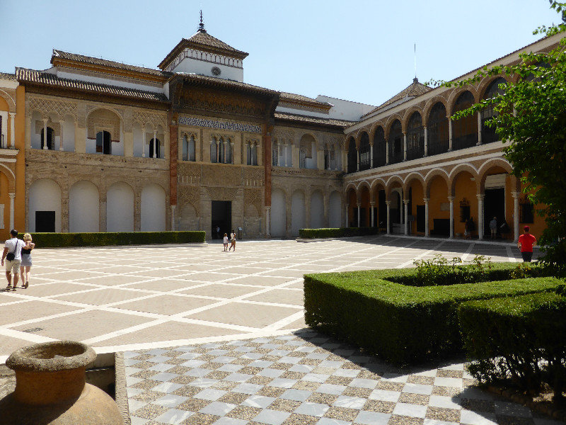 Alkazar the Royal Palace in Saville Spain 25 Aug 2013 (7)