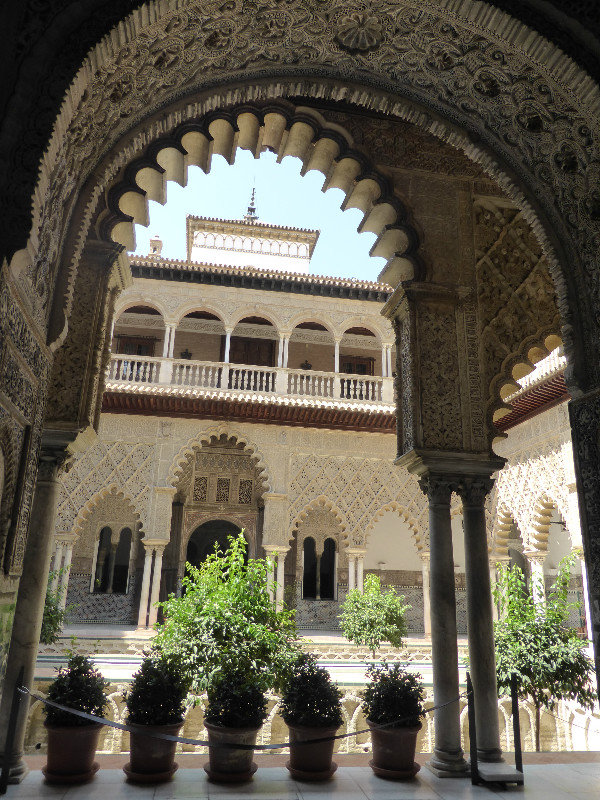 Alkazar the Royal Palace in Saville Spain 25 Aug 2013 (49)