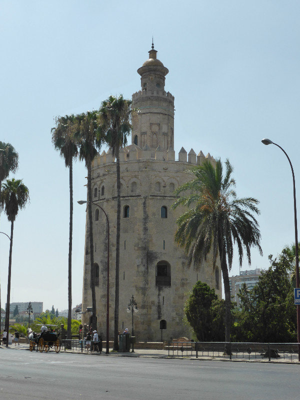 Torre del Oro in Saville Spain 25 Aug 2013
