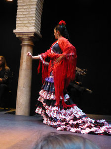 Flamenco dancing at Museo del baile flamenco in Saville Spain 25 Aug 2013 (16)