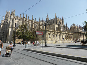 Saville Cathedral and La Giralda in Spain 25 Aug 2013 (2)