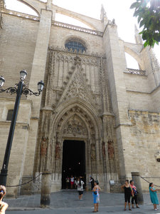 Saville Cathedral and La Giralda in Spain 25 Aug 2013 (4)