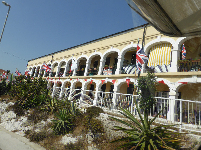 UK Flags on buildings